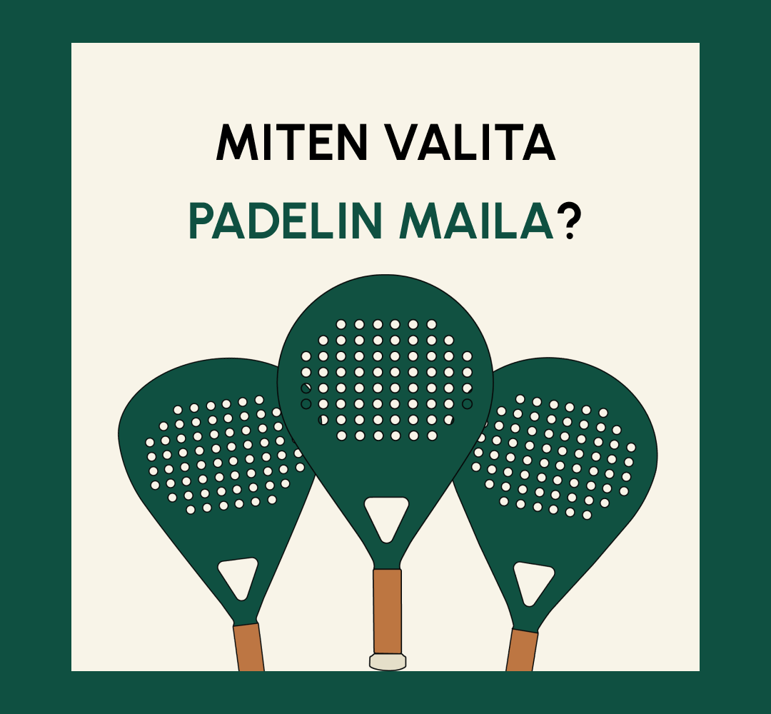 Miten valita padelin maila – opas mailavalintaan