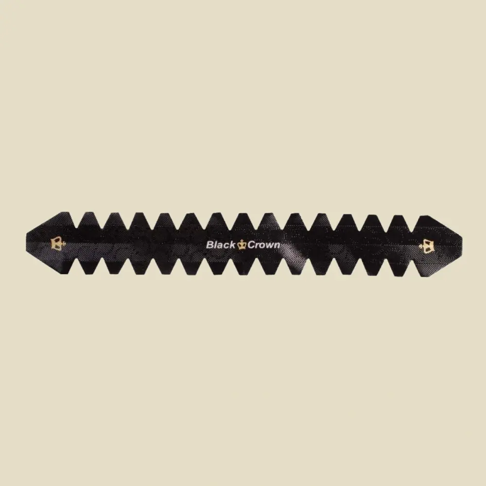 Padelireketi otsa kaitse Black Crown Adamantium must